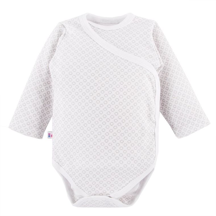 Komplet niemowlęcy, Czapka, Body z długim rękawem, Półśpiochy, Pajac, ecru, Eevi