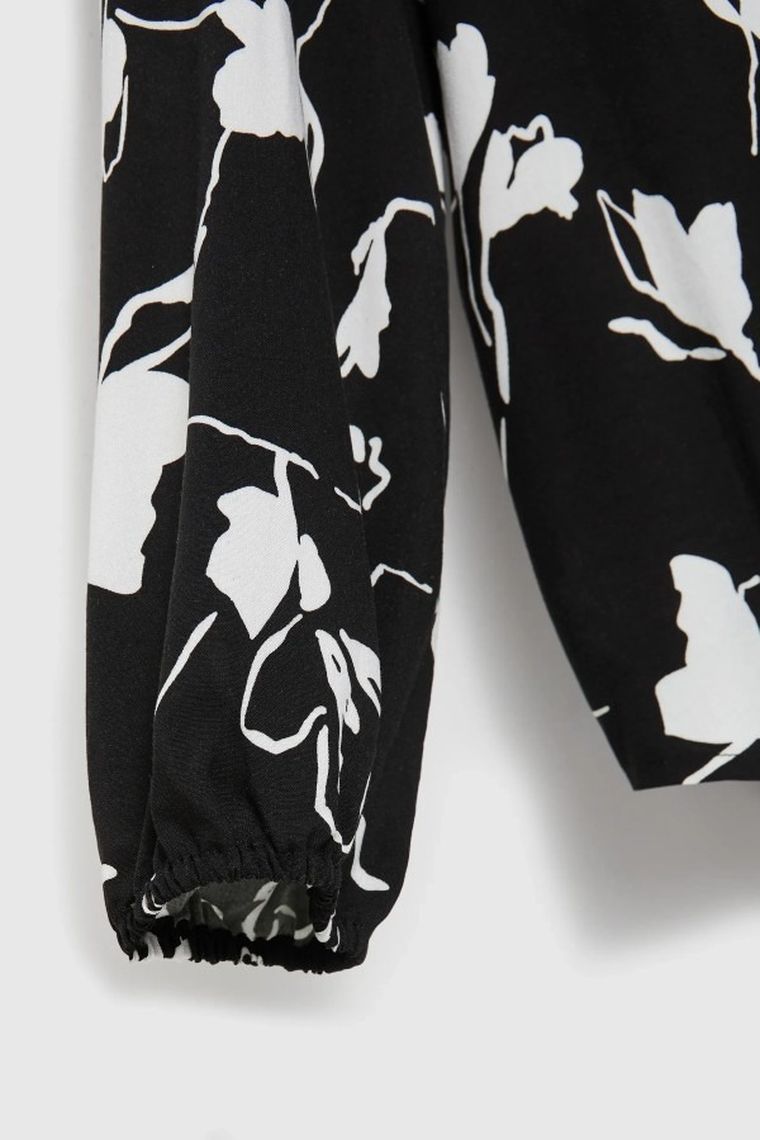 Koszula damska z długim rękawem, mix, Moodo