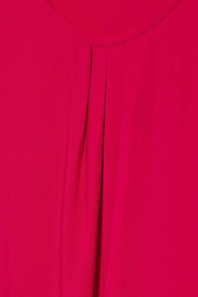 Koszula damska z krótkim rękawem, różowa, Moodo