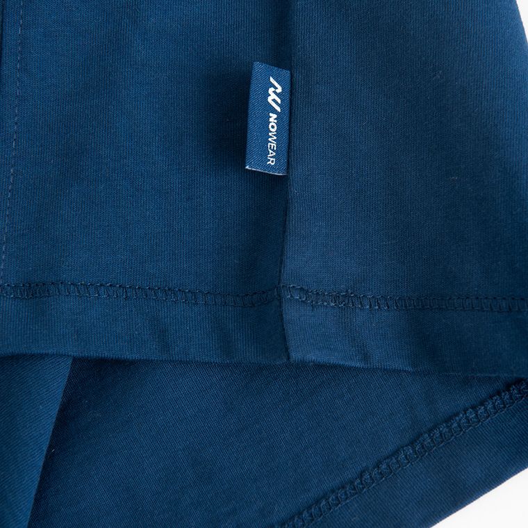 Koszulka oversize z bawełny czesanej NOWEAR