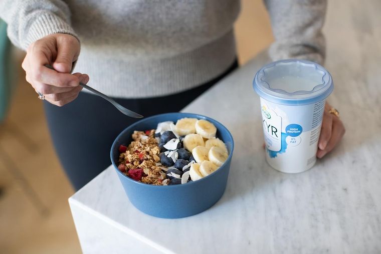 Koziol, pokrywka na jogurty fresh, wielorazowa, 3 szt. xø 10,2 cm