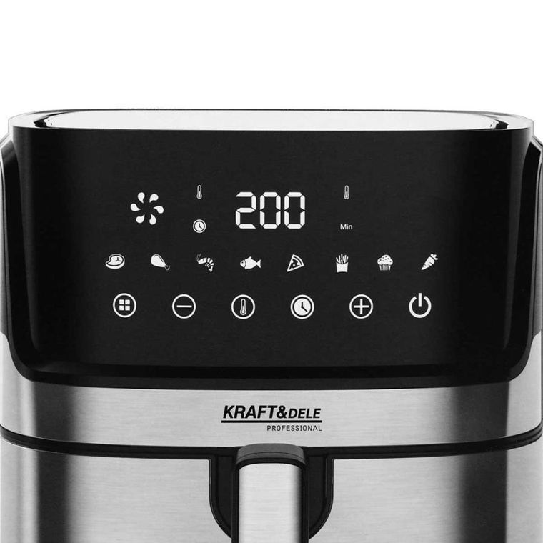 Kraft&dele, frytownica beztłuszczowa, air fryer, 8l, 1850W, KD-4101