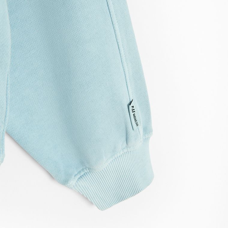 Krótka bluza z bawełny czesanej NOWEAR