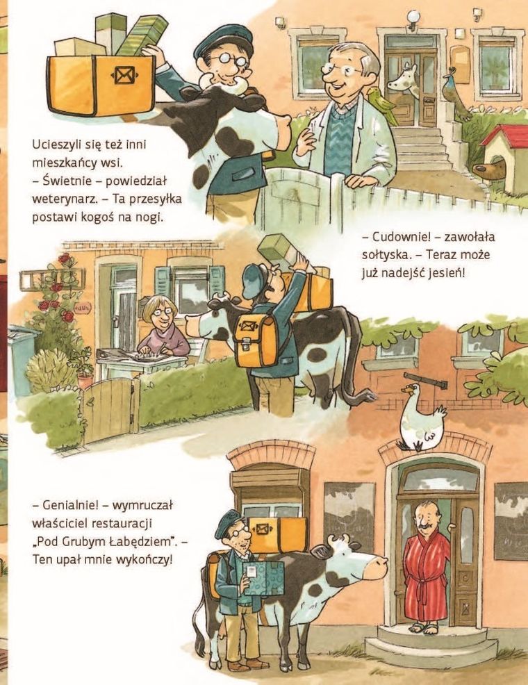 Krowa Matylda i zaginiona paczka