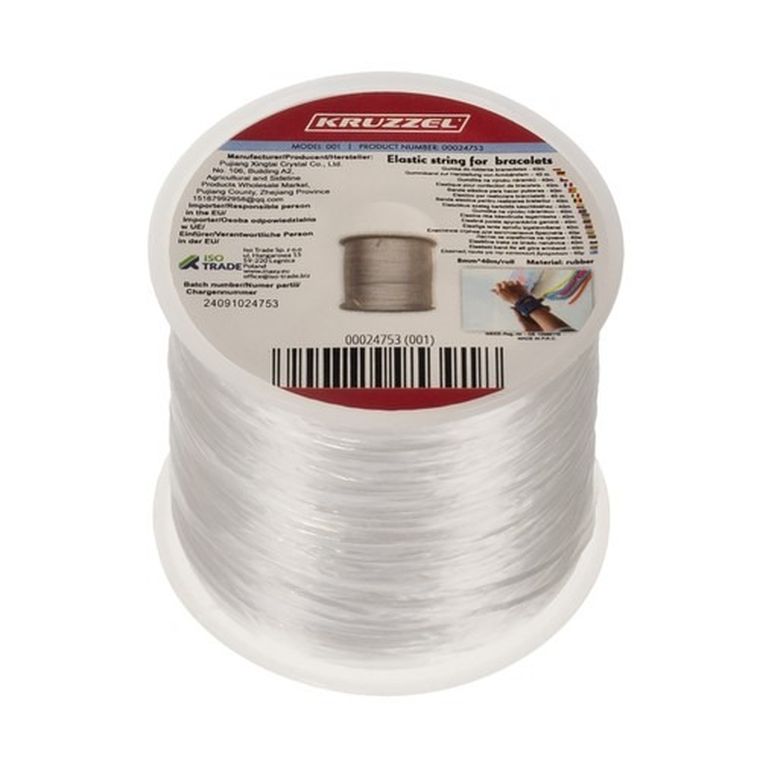 Kruzzel, gumka do robienia bransoletek, 40 m