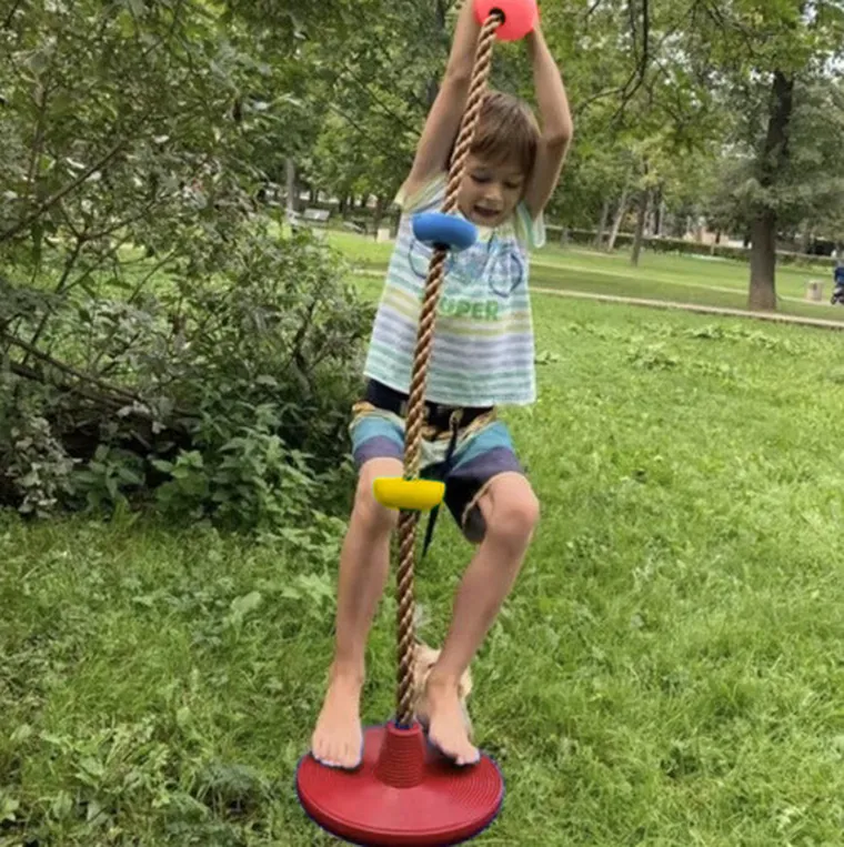 Kruzzel, huśtawka z liną do wspinaczki