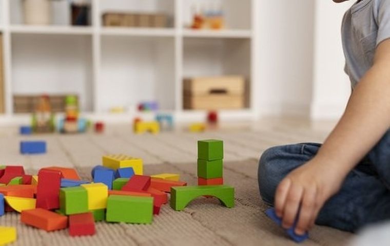 Kruzzel, klocki drewniane. 100 elementów