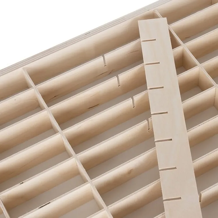 Kruzzel, półka drewniana na auta/resoraki