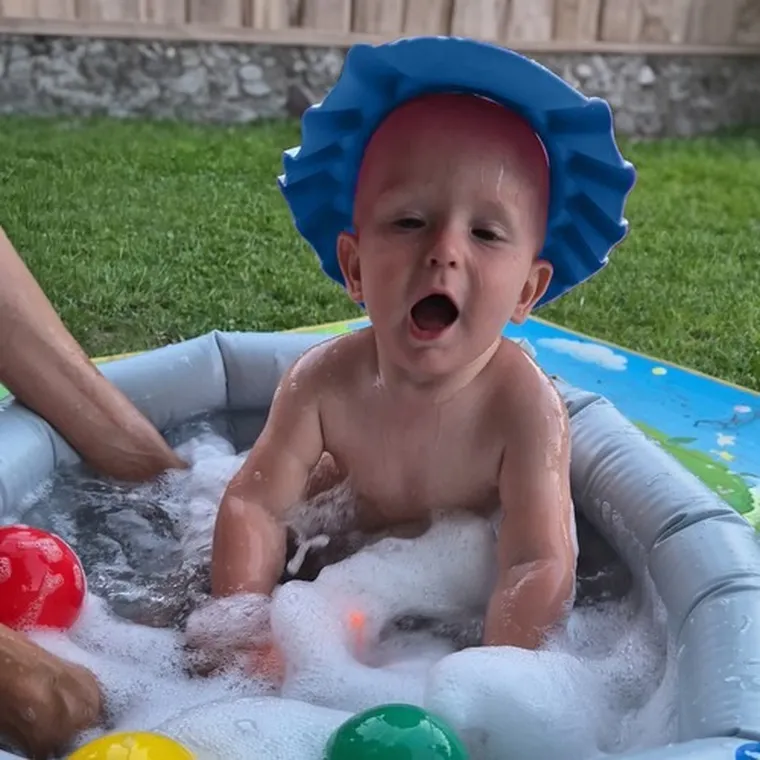 Kruzzel, rondo kąpielowe, niebieskie