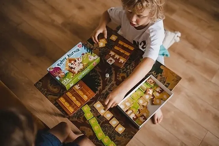 Kukuryku, Pełny kurnik, gra familijna