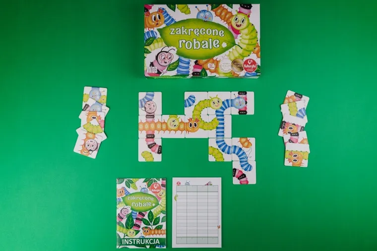 Kukuryku, Zakręcone robale, gra familijna