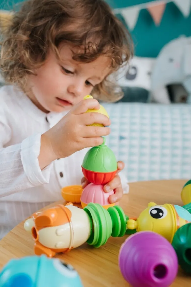 Lalaboom, Kulko-klocki sensoryczne, zwierzątka, 21 elementów