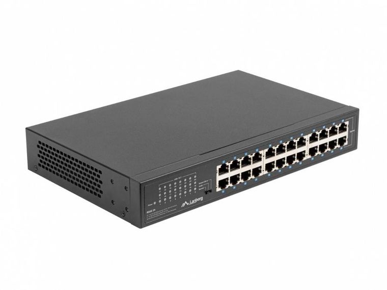 Lanberg, switch, RSGE-24 RACK 19" (24-PORT, 1GB)