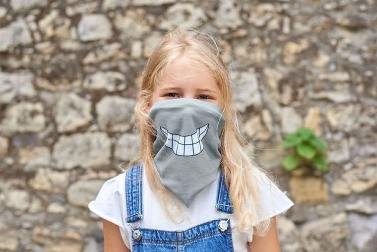 Lassig, Flexi Loop Smile, wielofunkcyjna chusta, grey