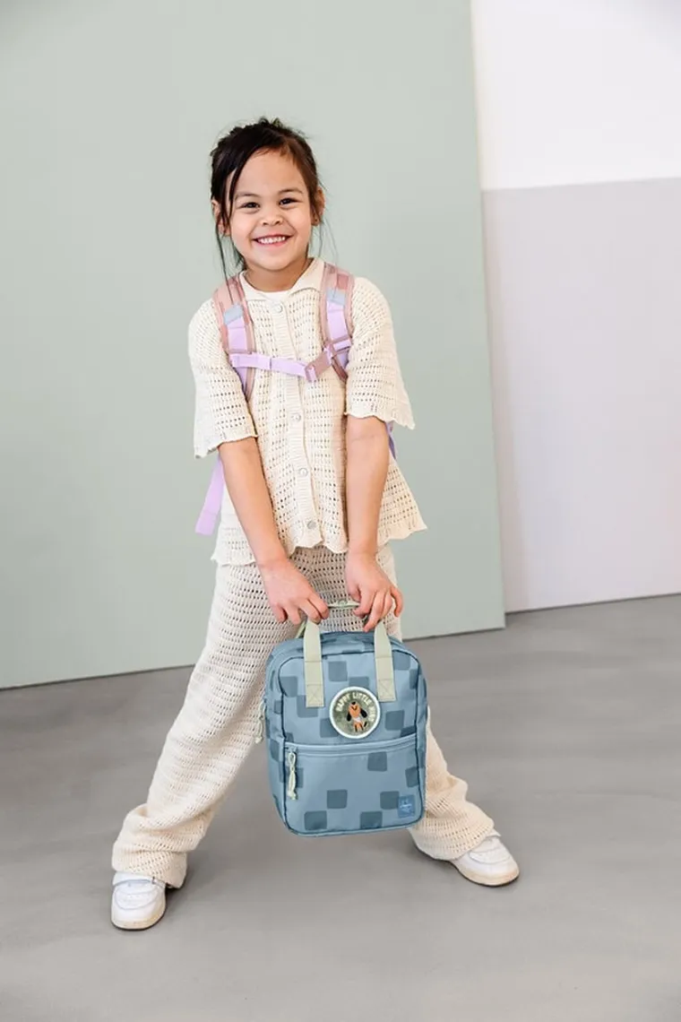 Lassig, Pattern Party, plecak dla przedszkolaka, Blue