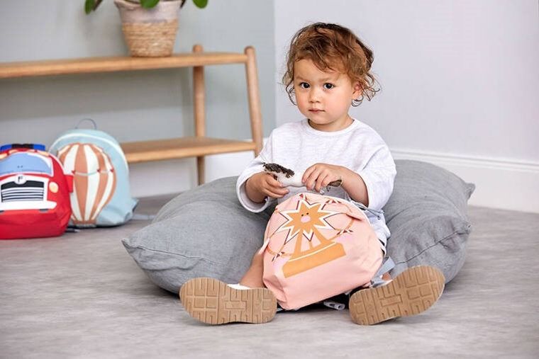 Lassig, Tiny Drivers, plecak dla przedszkolaka, diabelski młyn