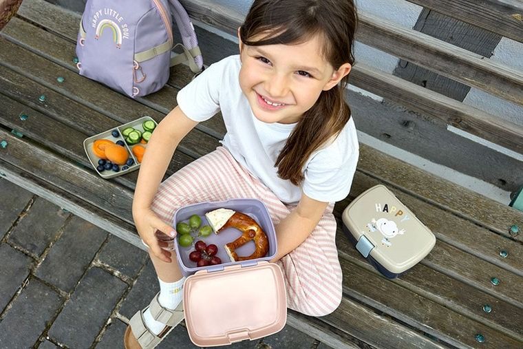 Lassig, Tiny Outdoor, Rainbow, lunchbox z wkładką