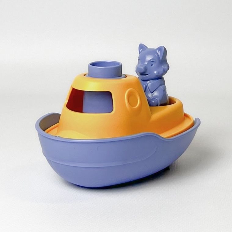 Le Jouet Simple, mój pierwszy statek, 2w1, niebieski