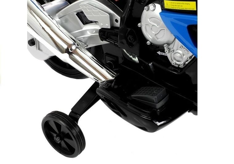 Lean Cars, BMW, motor, pojazd na akumulator, niebieski