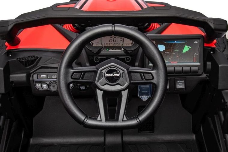 Lean Cars, Buggy Can-Am, pojazd na akumulator, DK-CA003, czerwony