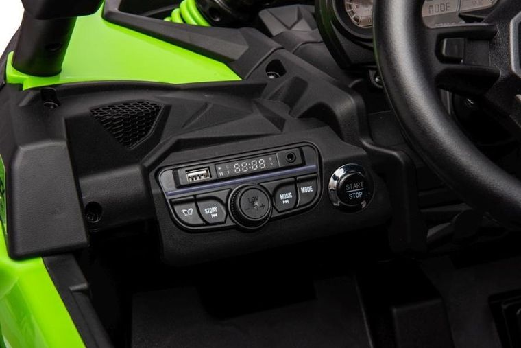 Lean Cars, Buggy Can-Am, pojazd na akumulator DK-CA003, zielony lakierowany