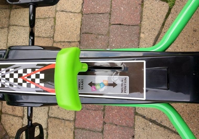 Lean Cars, gokart na pedały, zielony, A-15