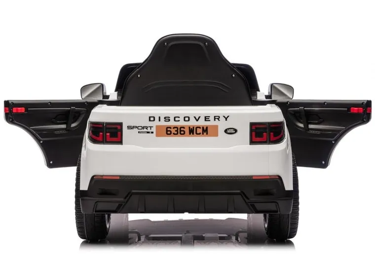 Lean Cars, Land Rover Discovery, pojazd na akumulator, DLS-K06, biały