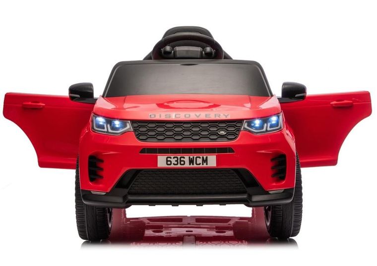 Lean Cars, Land Rover Discovery, pojazd na akumulator, DLS-K06, czerwony
