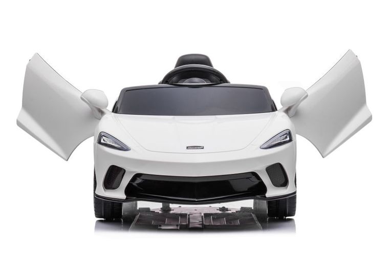 Lean Cars, McLaren GT 12V, pojazd na akumulator, biały