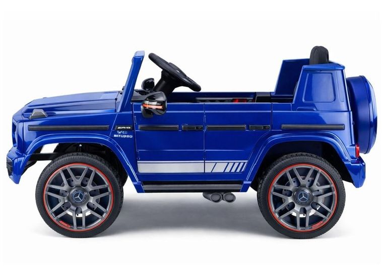 Lean Cars, Mercedes AMG G 63, pojazd na akumulator, niebieski lakierowany