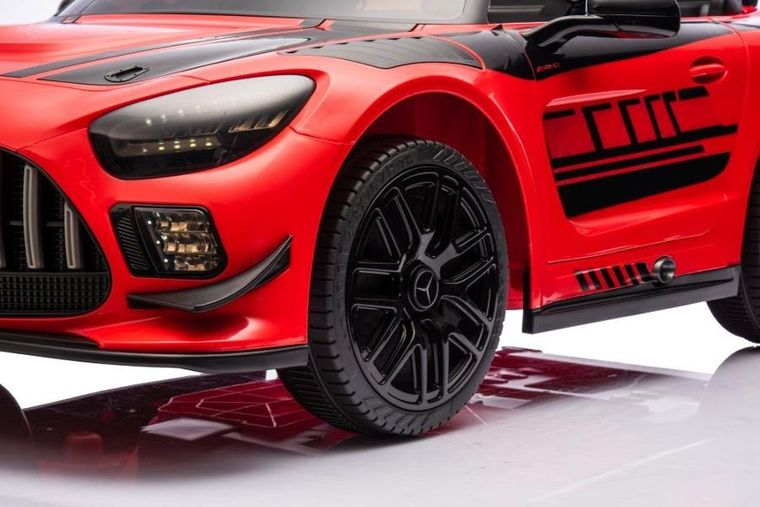 Lean Cars, Mercedes AMG GT3, pojazd na akumulator, czerwony