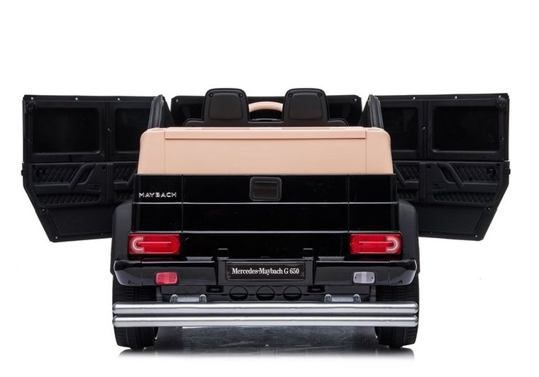 Lean Cars, Mercedes-Benz A100, pojazd na akumulator, czarny lakierowany