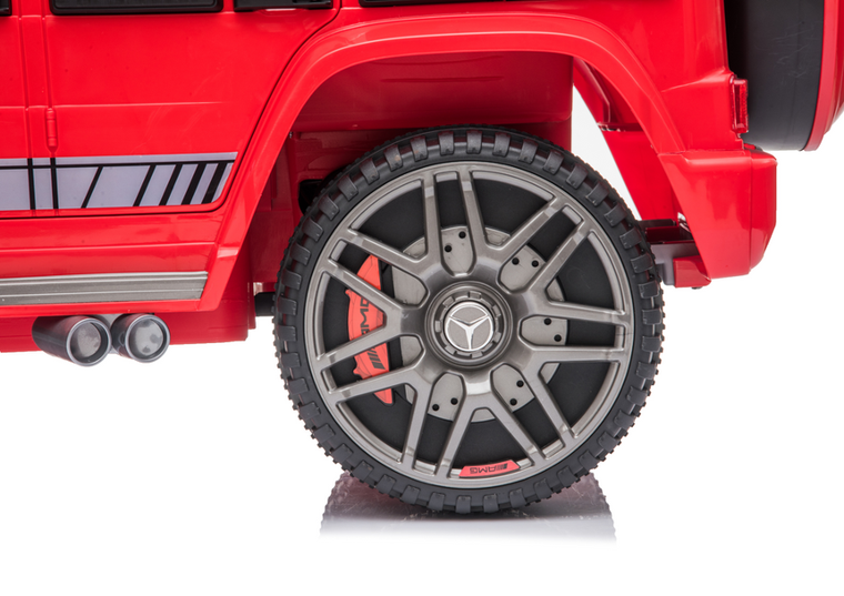 Lean Cars, Mercedes-Benz G63, pojazd na akumulator, czerwony, BBH-0003