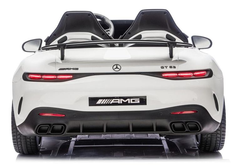 Lean Cars, Mercedes GT63 AMG, pojazd na akumulator, DK-GT63 24V LCD, biały