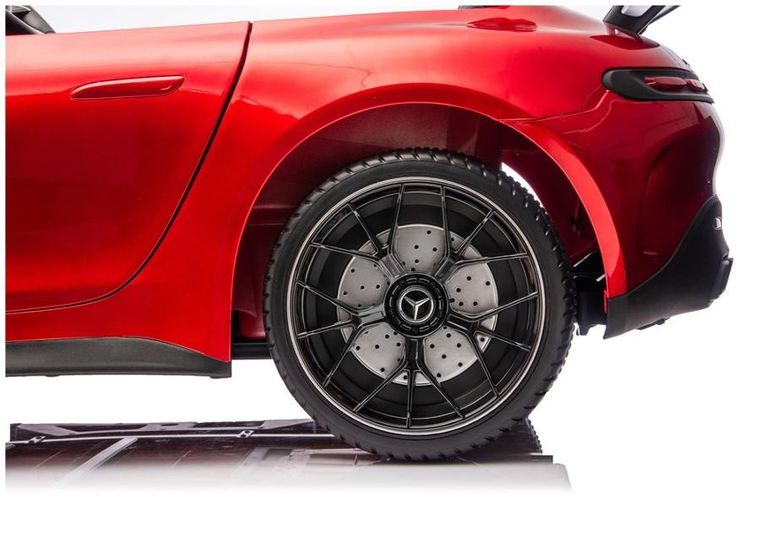 Lean Cars, Mercedes GT63 AMG, pojazd na akumulator, DK-GT63 24V LCD, czerwony lakierowany