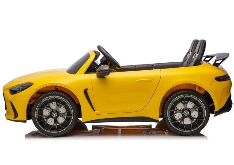 Lean Cars, Mercedes GT63 AMG, pojazd na akumulator, DK-GT63 24V LCD, żółty