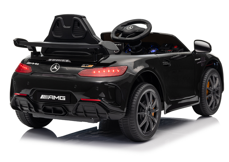 Lean Cars, Mercedes GTR, pojazd na akumulator, czarny