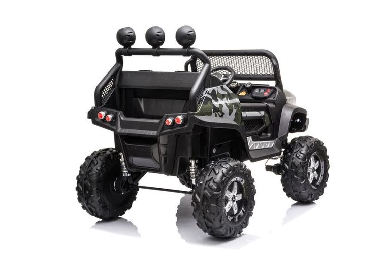 Lean Cars, Mercedes Unimog S, pojazd na akumulator, moro lakierowany