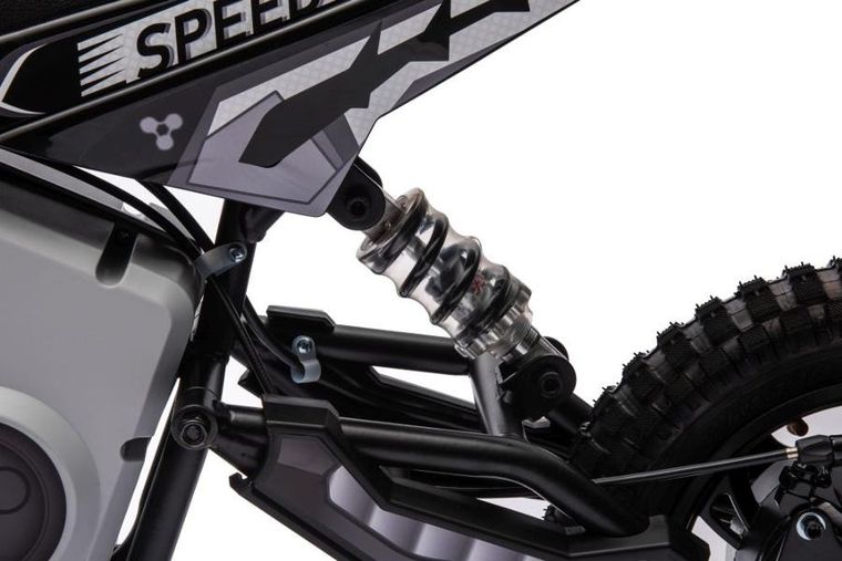 Lean Cars, motor crossowy, pojazd na akumulator, A9901, czarny