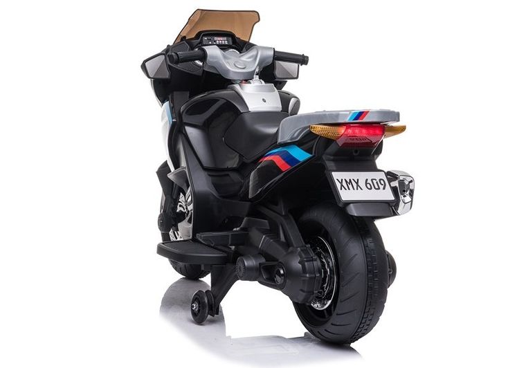 Lean Cars, motor, pojazd na akumulator, XMX609, czarny