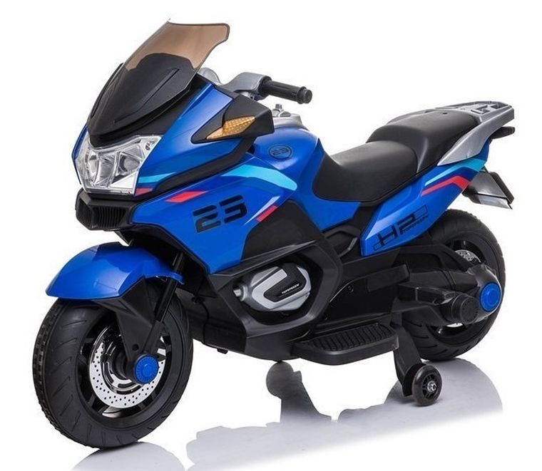 Lean Cars, motor, pojazd na akumulator, XMX609, niebieski