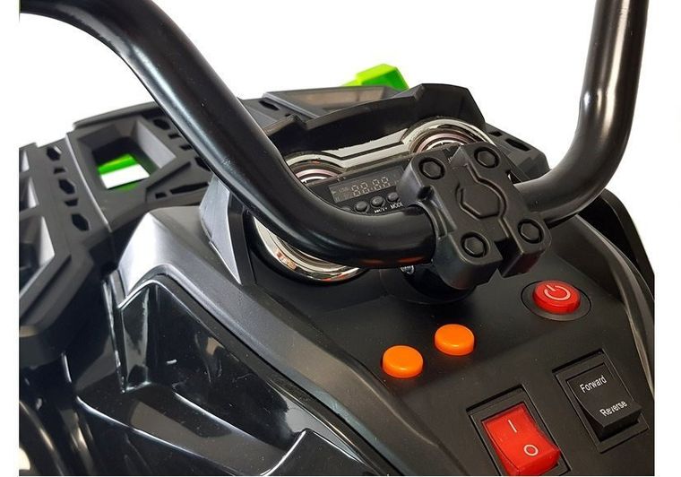 Lean Cars, quad, pojazd na akumulator, BDM0906, pompowane koła, czarny