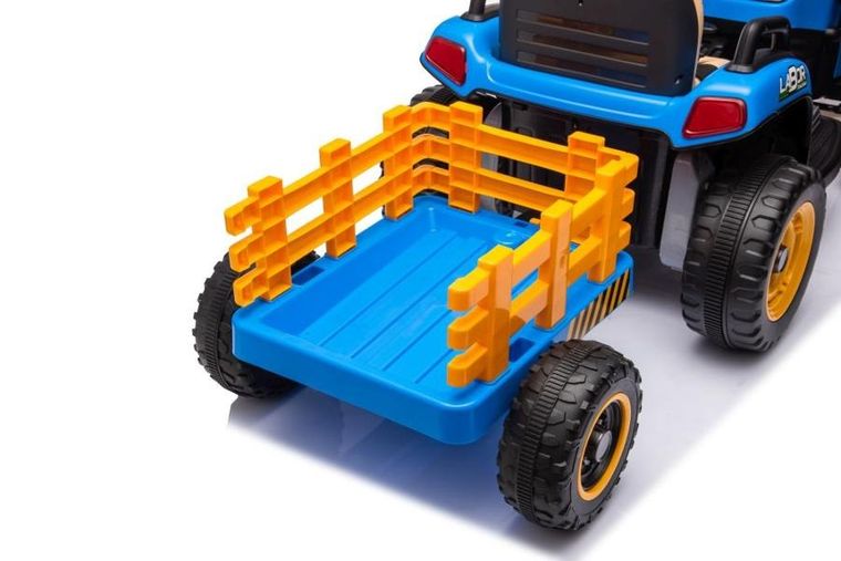 Lean Cars, traktor, pojazd na akumulator, BBH-030, niebieski