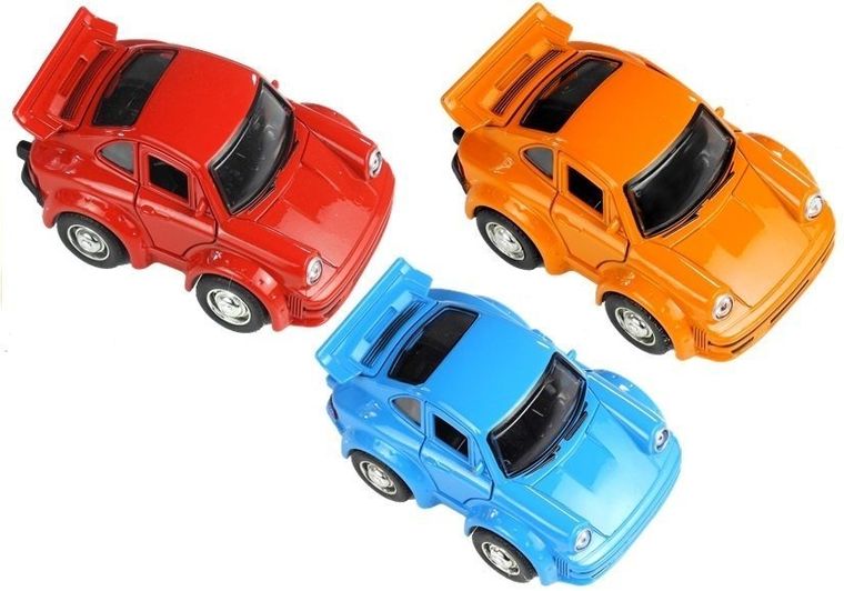 Lean Toys, autko klasyczne metalowe z dźwiękiem