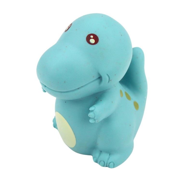 Lean Toys, dinozaury, zabawki do kąpieli, pastelowe, 6 elementów