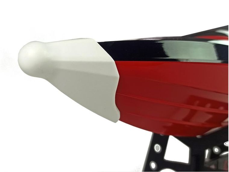 Lean Toys, H101, łódź motorówka zdalnie sterowana, 1:48, czerwona