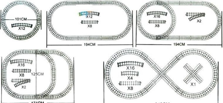 Lean Toys, kolejka interaktywna, 10m