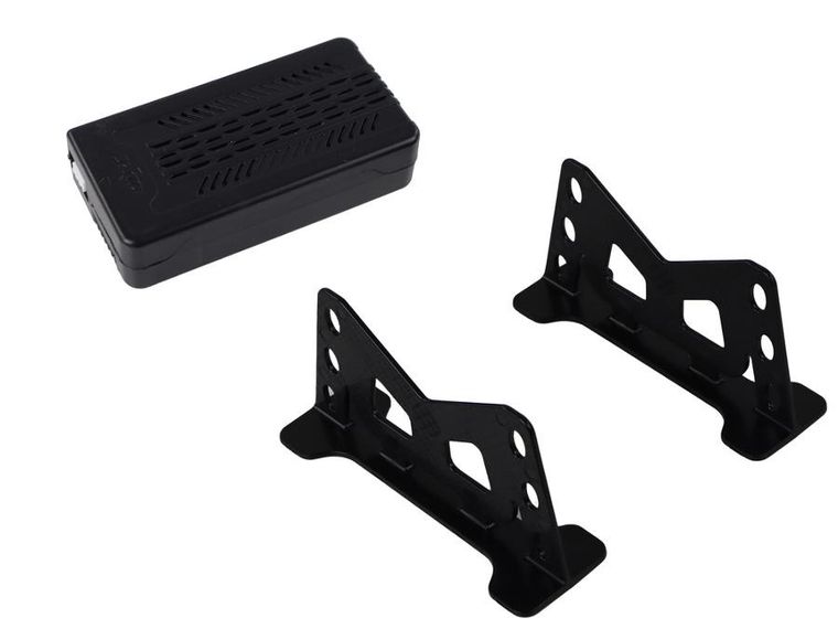 Lean Toys, motorówka zdalnie sterowana, światła, niebieska