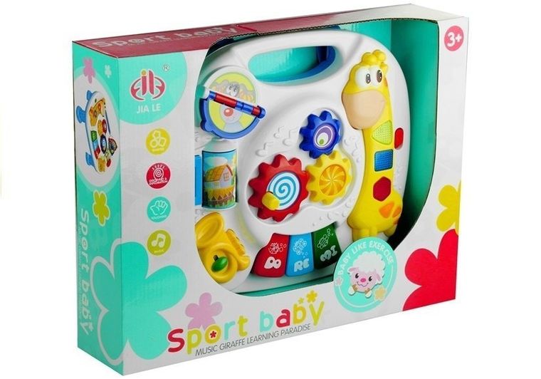 Lean Toys, multifunkcyjny stoliczek edukacyjny 2w1