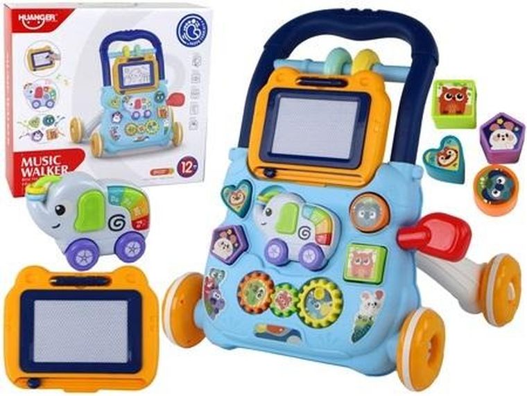 Lean Toys, pchacz interaktywny, niebieski